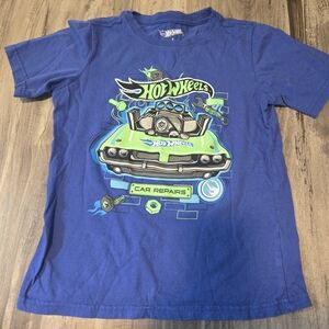 Carter's Blue Hot Wheels Short Sleeve Tee